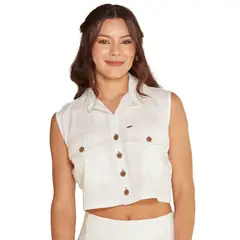 LEG LEGREENY - Blusa Estilo Chaleco Le Greeny