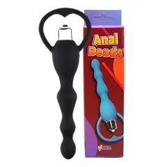 GENERICO - Vibrador Plug Anal Unisex Silicona Texturas Juguete Sexual Negro