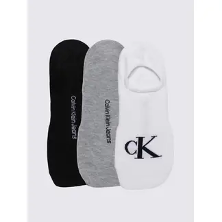 CALVIN KLEIN - Pack negro de 3 medias archive