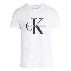 CALVIN KLEIN - Camiseta Niño Blanca Unisex Con Logo