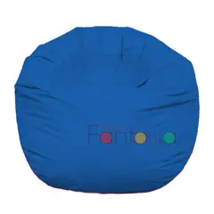 MUEBLES FANTASIA - Puff Burbuja 75 cm en Lona Azul