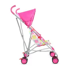 BEBESIT - Coche Paseador Sombrilla Trip Plus Rosa