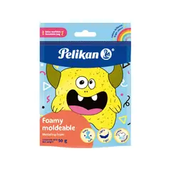 PELIKAN - Kit x 2 Foamy Moldeable Amarillo x 50Gr