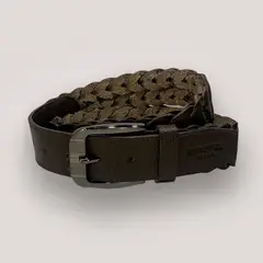 SCARPETTA - CINTURON HOMBRE CUERO TRENZADO SPPINA
