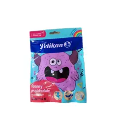 PELIKAN - Kit x 2 Foamy Moldeable Violeta x 50Gr