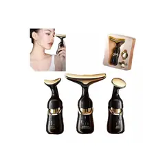 GENERICO - Masajeador Facial Para Rostro y Papada 3 En 1 Nuevo