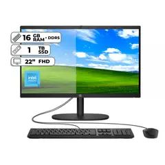 HP - TODO EN UNO AIO 22-DG0011LA INTEL N100 16GB RAM SSD 1TB PANTALLA 22” FHD