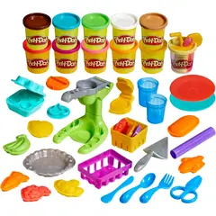 PLAY-DOH - Juego de Cocina Mercado de Agricultores 28 Accesorios