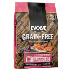 EVOLVE - Dog Grain Free Salmon 12 Lbs -5,44Kg