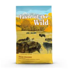 TASTE OF THE WILD - High Prairie dogs Bisonte Venado 28lb