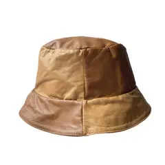 DALIUS - Bucket hat sombrero pescador mix en cuero