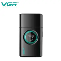 VGR - Afeitadora Shaver Original E Inalambrica V-378 LED