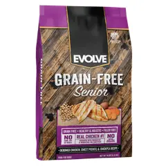 EVOLVE - Dog Grain Free Senior Chicken 28 Lbs -12,7Kg