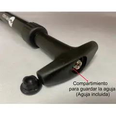 MIYAGI - Inflador Doble Acción Mt08p 8 , Balones-bicicletas