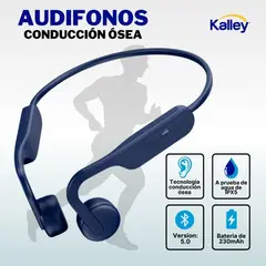 KALLEY - Audifonos Conducción Ósea - Azules