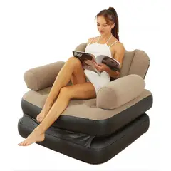 ZHOPI CO - Sofa Cama Inflable De Doble Uso Plegable Multifunción