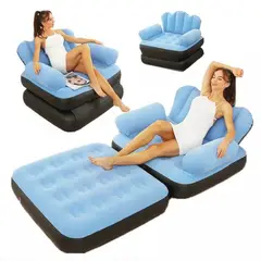 ZHOPI CO - Sofa Cama Inflable De Doble Uso Plegable Multifunción