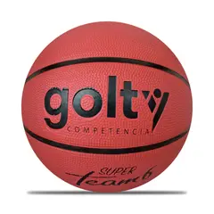 GOLTY - Balon Baloncesto Competition Super Team #6-Naranja