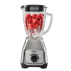 OSTER - Licuadora Con Vaso De Vidrio Y Control De Perilla 125LT 127W.