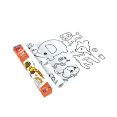 GENERICO - ROLLO PARA COLOREAR ANIMALES PARA NIÑOS
