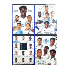 SCRIBE - Pack X6 Cuaderno Cosido Doble Linea Real Madrid 50H