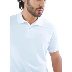 LAGUNA BLUE - Camiseta tipo polo para hombre texturizada Laguna Blue_.