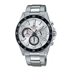 CASIO - Reloj Edifice EFV-570D-7A Cronógrafo Deportivo