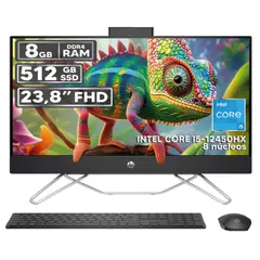 HP - TODO EN UNO INTEL CORE I5 8GB RAM SSD 512GB PANTALLA 238” FHD
