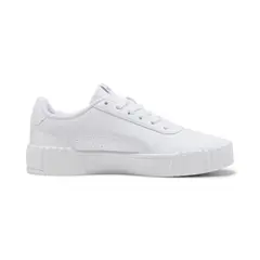 PUMA - Tenis Zapatillas Marca Carina 30 Original Blanco Mujer