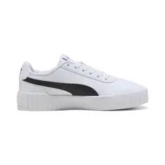 PUMA - Tenis Zapatillas Carina 30 Marca Original Blanco Mujer