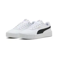 PUMA - Tenis Zapatillas Carina 30 Marca Original Blanco Mujer