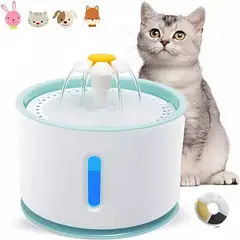 ONE PIXEL - Fuente Bebedero Para Mascotas Agua Fresca 2.4 Litros