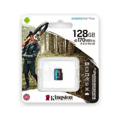 KINGSTON - Memoria Micro SD 128GB Canvas Go