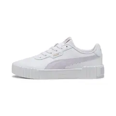 PUMA - Tenis Zapatillas Marca Carina 30 Original Blanco Mujer