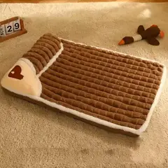 GENERICO - Cama ortopédica para mascotas (Café)