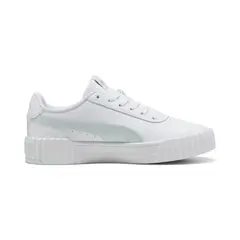 PUMA - Tenis Zapatillas Marca Original Carina 30 Blanco Mujer