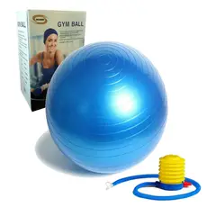 GENERICO - Bola Pilates 55 Cm Pelota Abdominal Yoga Terapia + Inflador