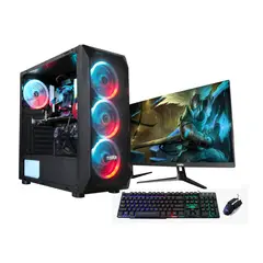 POWER GROUP - Computador Torre Gamer AMD RYZEN 5 5600G 64/512 + 1 Tb Hdd 24".