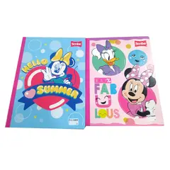 SCRIBE - Pack x 2 Cuaderno Cosido Doble Linea Minnie 100H