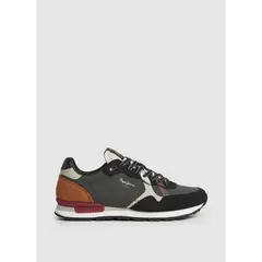 PEPE JEANS - Brit Print M Negro Para Hombre