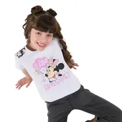 TOTTO - Camiseta para Niña Minnie Gris