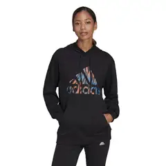 ADIDAS - Buzo Negro Mujer Animal Hoddy Hf4634.