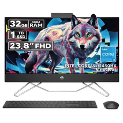 HP - TODO EN UNO INTEL CORE I5 32GB RAM SSD 1TB PANTALLA 238” FHD