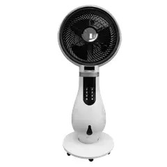 CLASIC - Ventilador 2 En 1 Con Vaporizador de Agua Blanco