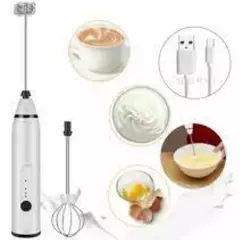 GENERICO - Batidor Eléctrico Portátil Mezclador Espuma Café