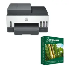 HP - Combo Impresora Multifuncional Smart Tank 750 wifi + Resma