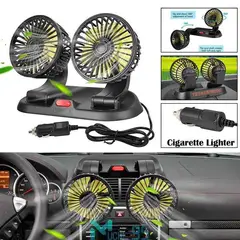 VENTILO - Ventilador Doble Autos Camionetas Tráiler Abanico Carro