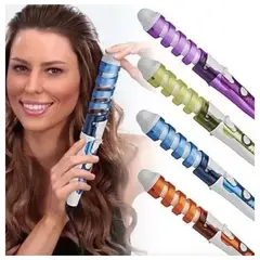 ONE PIXEL - Rizador de Cabello con Guía Espiral Rizos Definidos en Minutos