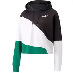 PUMA - Buzo Multicolor Mujer Power Cat Hoodie Tr W Black.