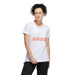 ADIDAS - Camiseta Blanca Mujer Basic Bos.